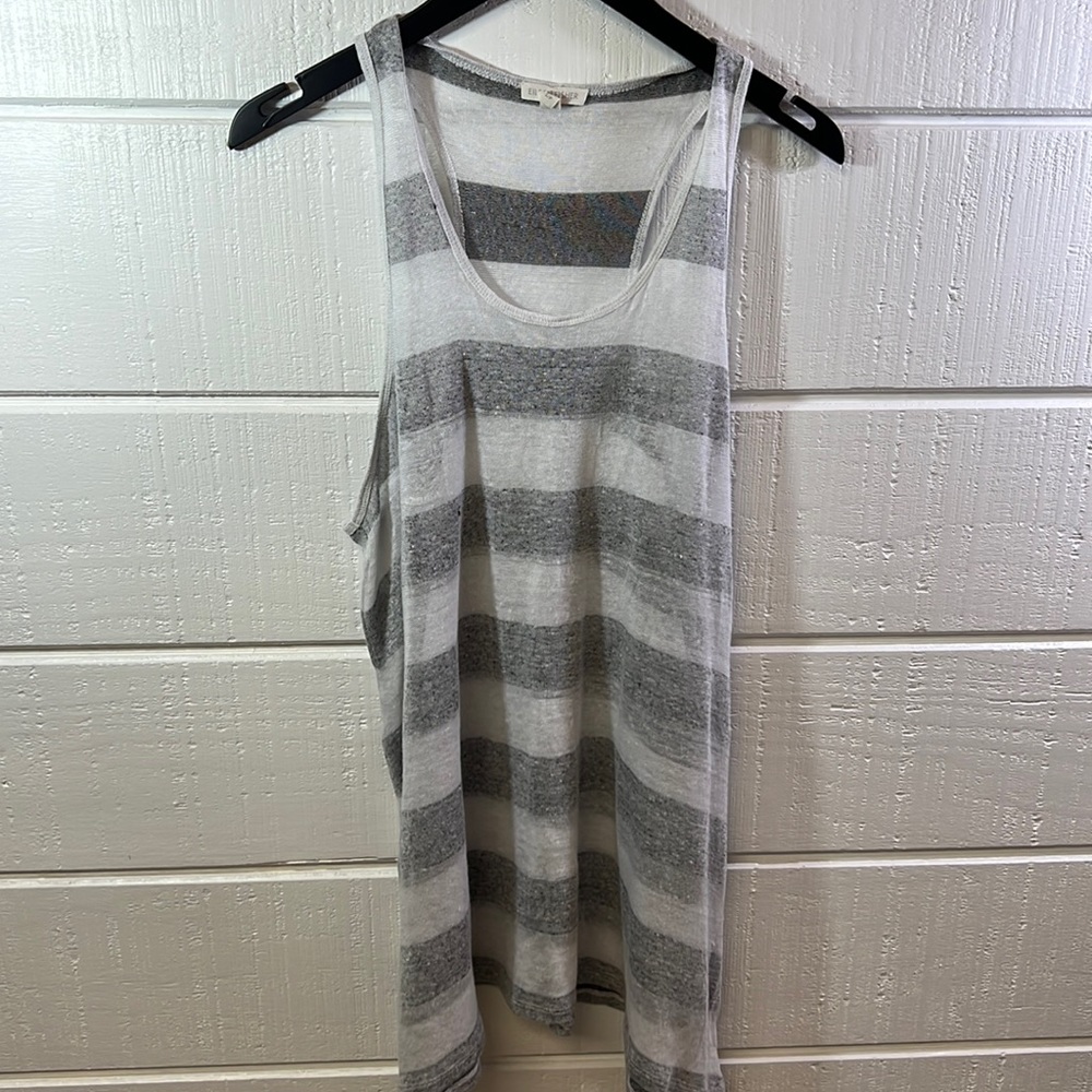 Eileen Fisher inside out a line Linen tank